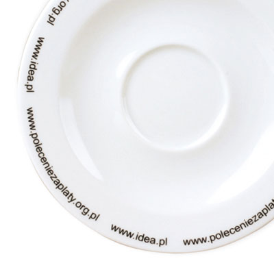 Decoration with stripe on the saucer<br>possible by Transfer Print<br> extra charge according the price list img_preview